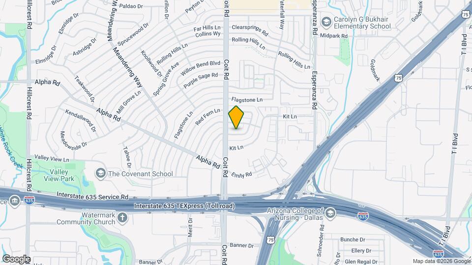 13317 Southview Ln Map and Location Details