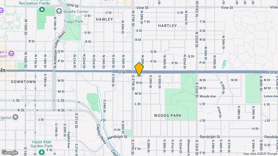 125 S 28th St Map and Location Details