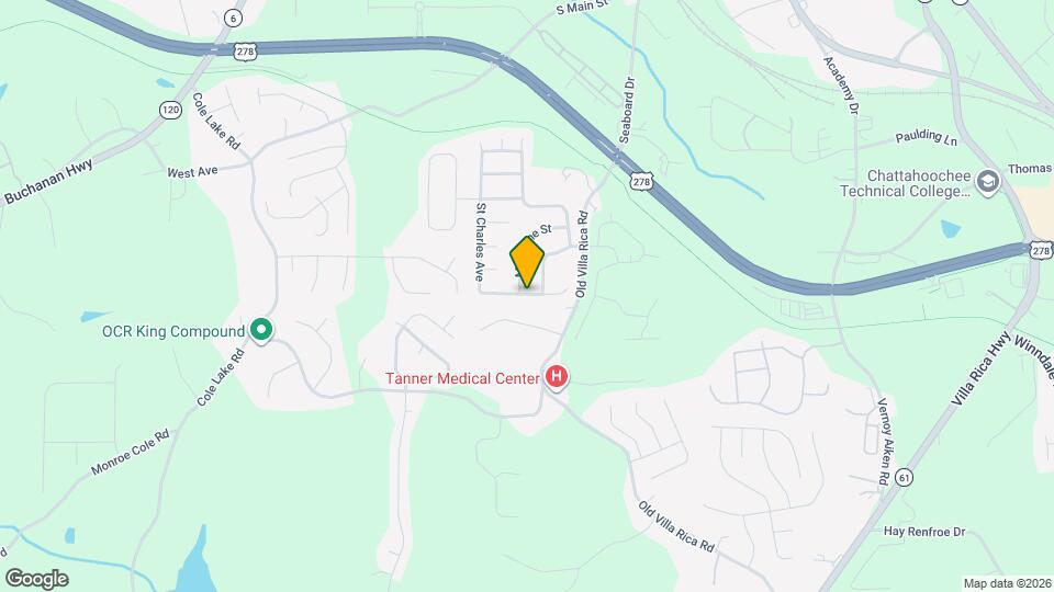 201 St Charles Ave Mapa y Detalles de la Ubicación