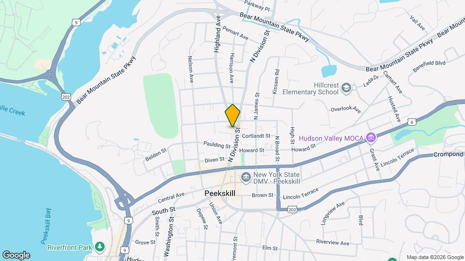 300 Highland Ave Map and Location Details