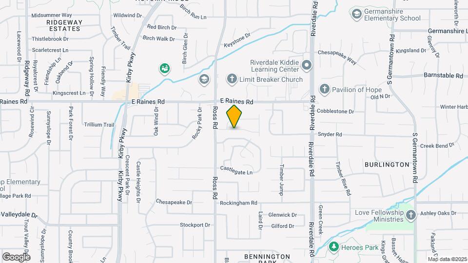 6749 Ross Ridge Dr Map and Location Details