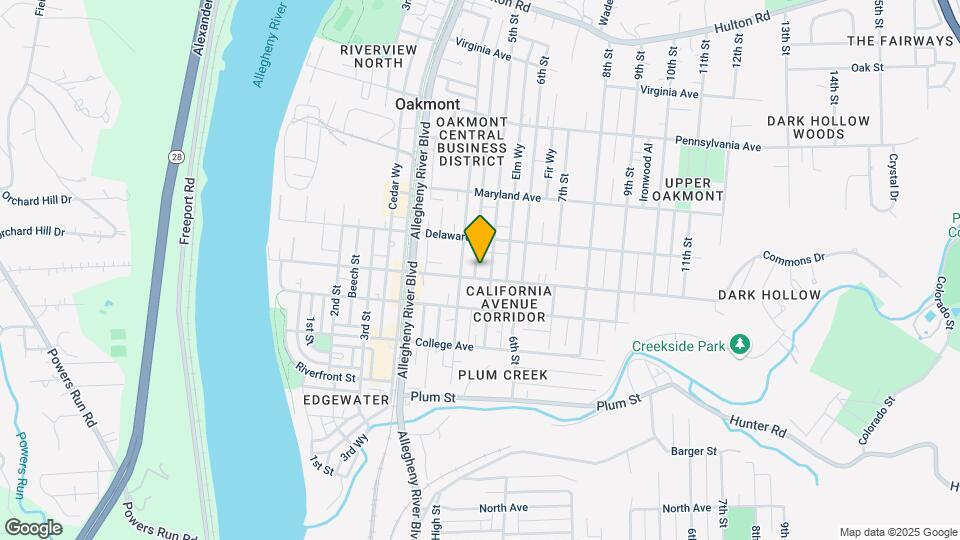 419 5TH Ave Map and Location Details