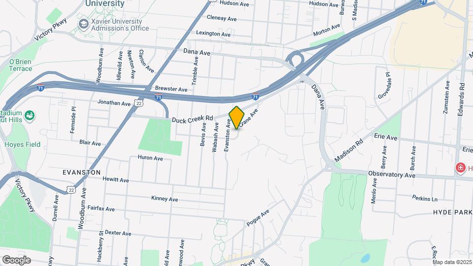 2128 Crane Ave Map and Location Details