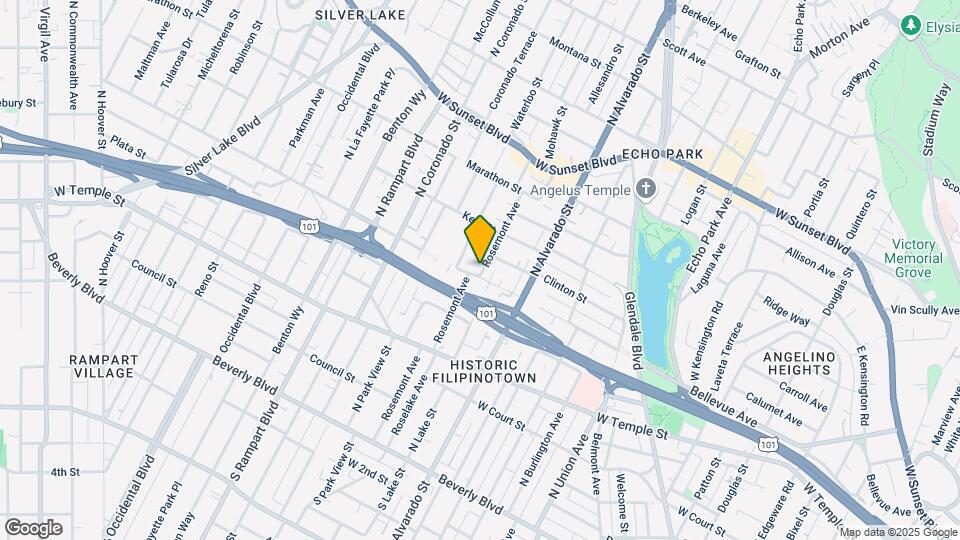 603 Rosemont Ave, Unit 603 Mapa y Detalles de la Ubicación
