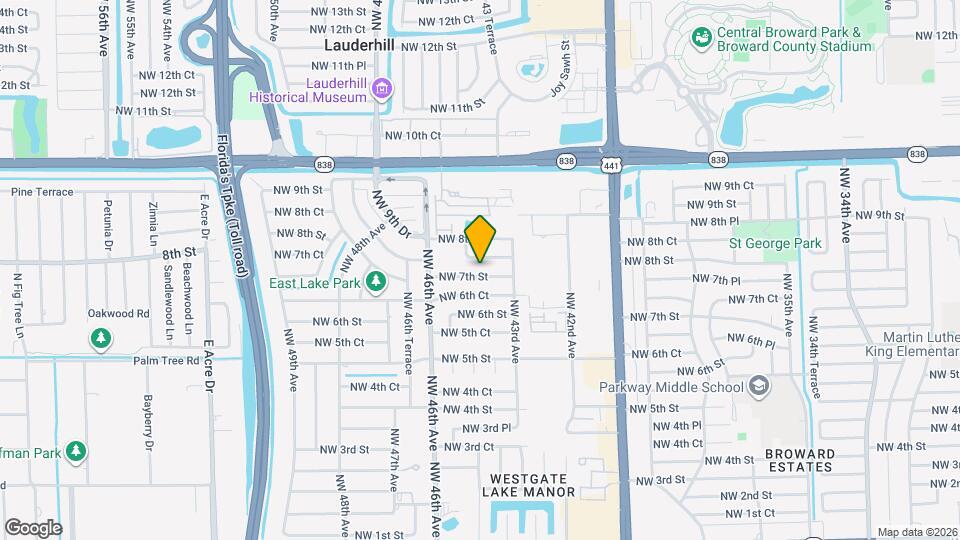 4401 NW 7th St Mapa y Detalles de la Ubicación