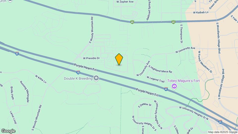 2425 W Bruce Balle Dr Map and Location Details