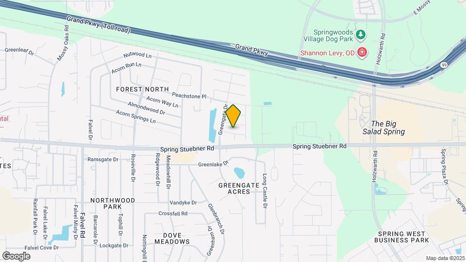 3002 Tall Tree Ridge Way Map and Location Details