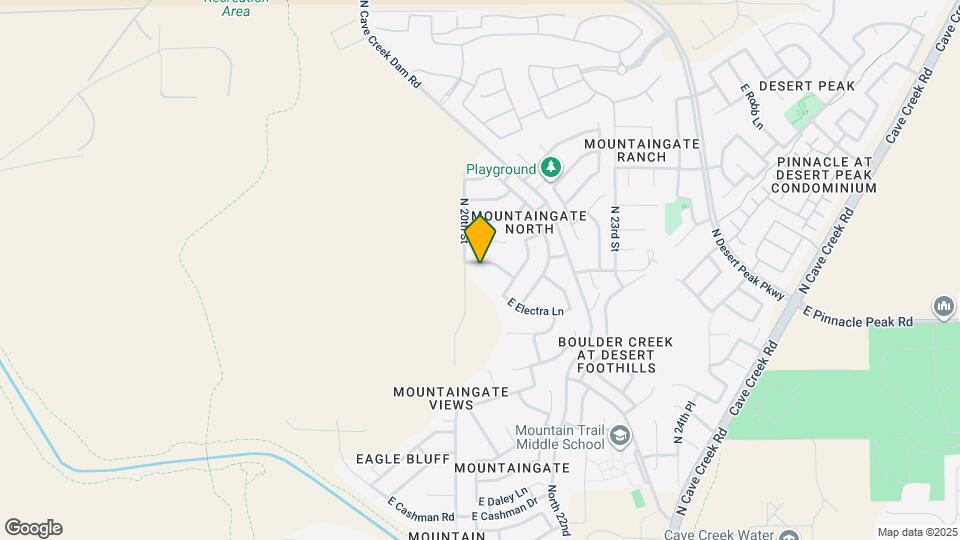 2017 E Creedance Blvd Map and Location Details