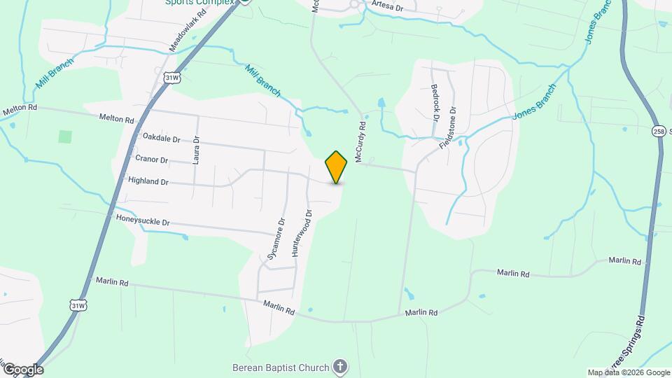 901 Highland Dr, Unit 5-A Map and Location Details