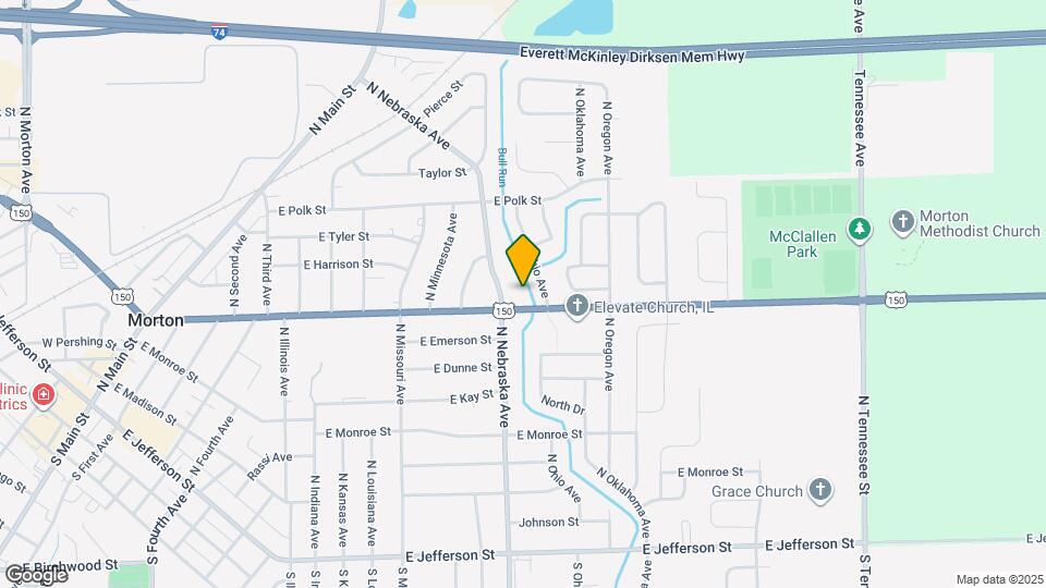 1013 E Jackson St Map and Location Details