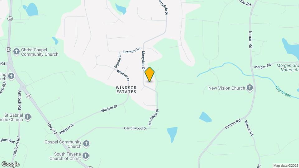 215 Merrydale Dr Map and Location Details
