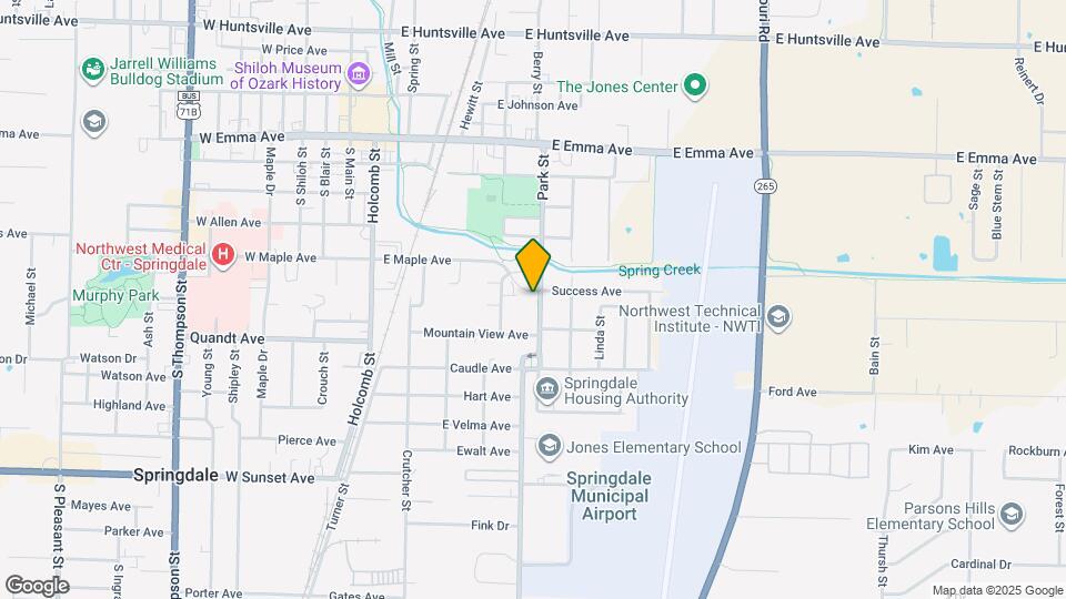 506 Park St Map and Location Details