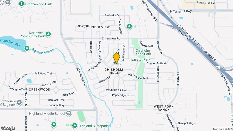 8309 Horse Whisper Ln Map and Location Details