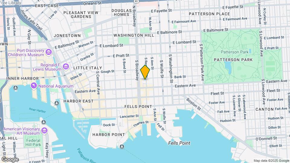 402 S Regester St Map and Location Details