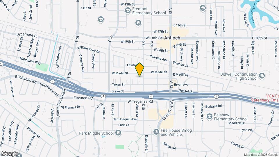 2405 Applegarth Ln Mapa y Detalles de la Ubicación