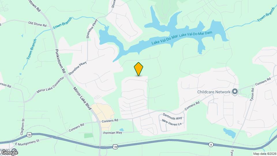 2582 Chipping Ct Mapa y Detalles de la Ubicación