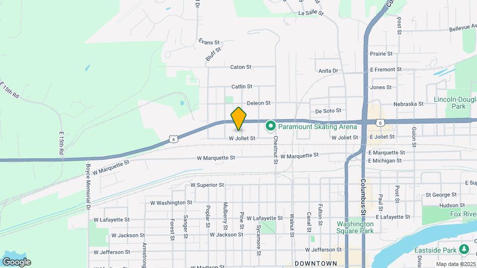 1517 Pine St Mapa y Detalles de la Ubicación