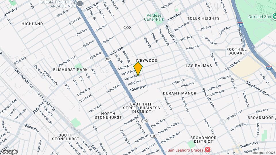 1614 102nd Ave Map and Location Details