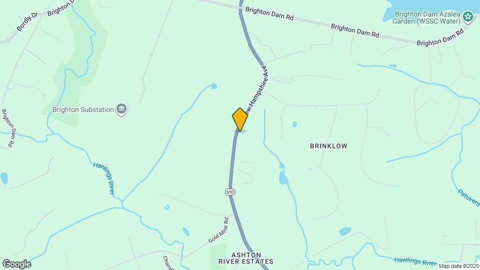 20001 New Hampshire Ave Map and Location Details