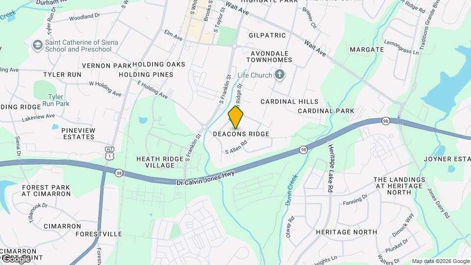 612 Shiretown Ln Map and Location Details