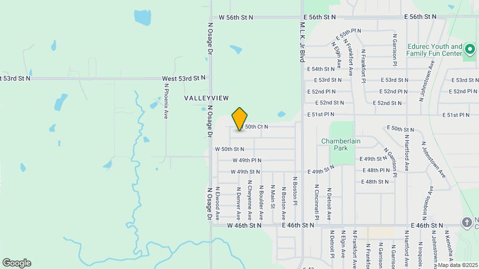 143 W 50th Pl N Map and Location Details