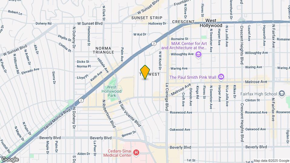 728 Westbourne Dr Map and Location Details
