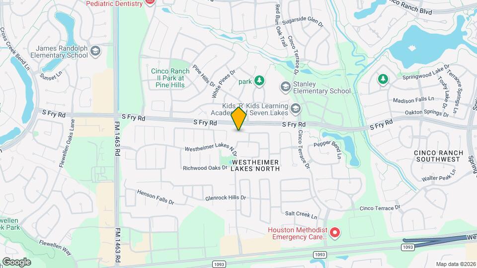 26423 Longview Creek Dr Map and Location Details