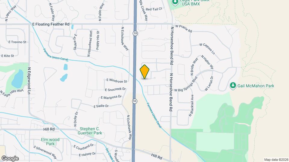 2869 E Shadowband St Map and Location Details