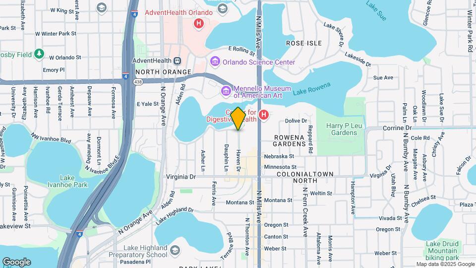 1702 Haven Dr Mapa y Detalles de la Ubicación