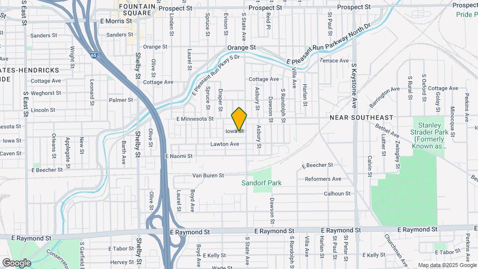 1641 Iowa St Mapa y Detalles de la Ubicación