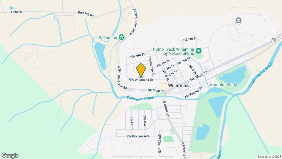 360 NW Willamina Dr Map and Location Details