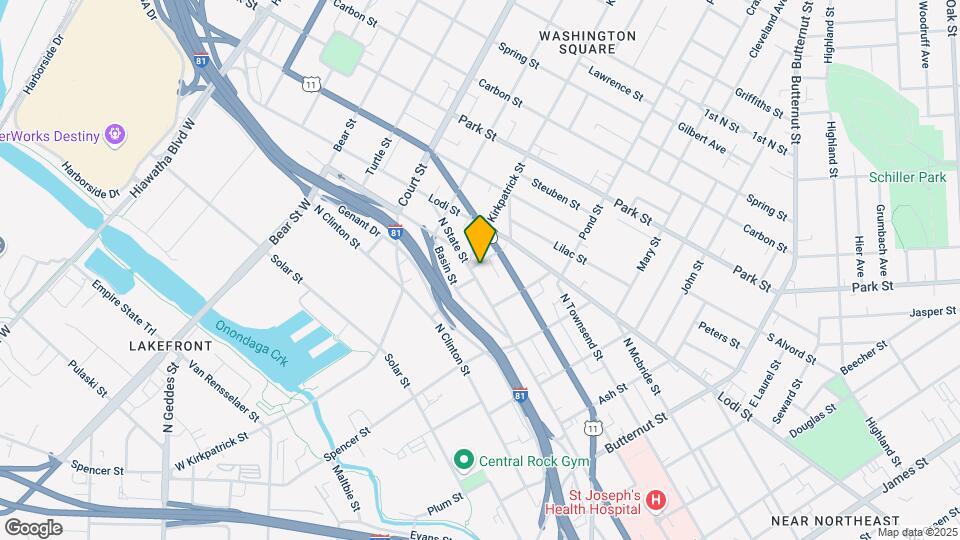 1228 N State St Map and Location Details