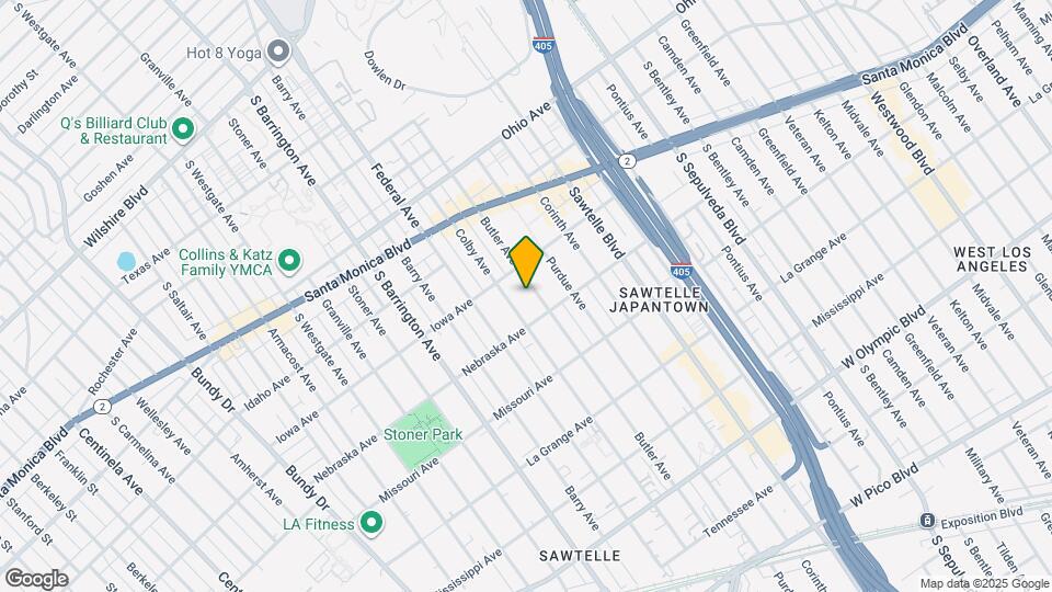 1725 Butler Ave Map and Location Details