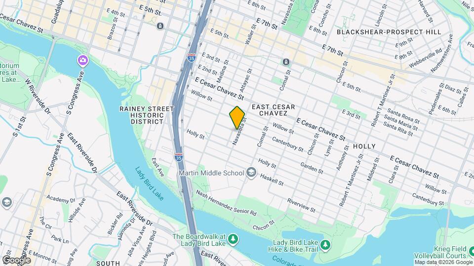 1313 Garden St Map and Location Details