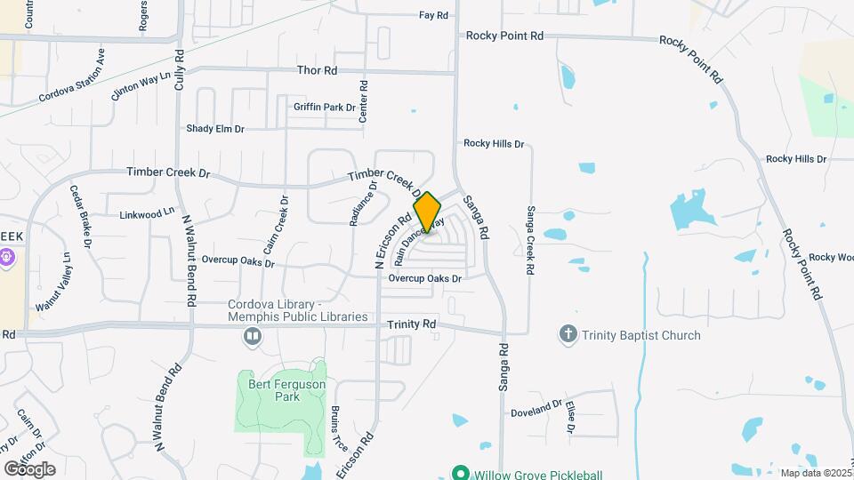 8702 Citrus Bend Dr Map and Location Details