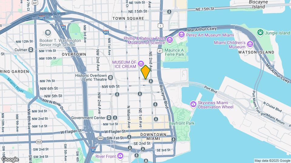 159 NE 6th St Map and Location Details