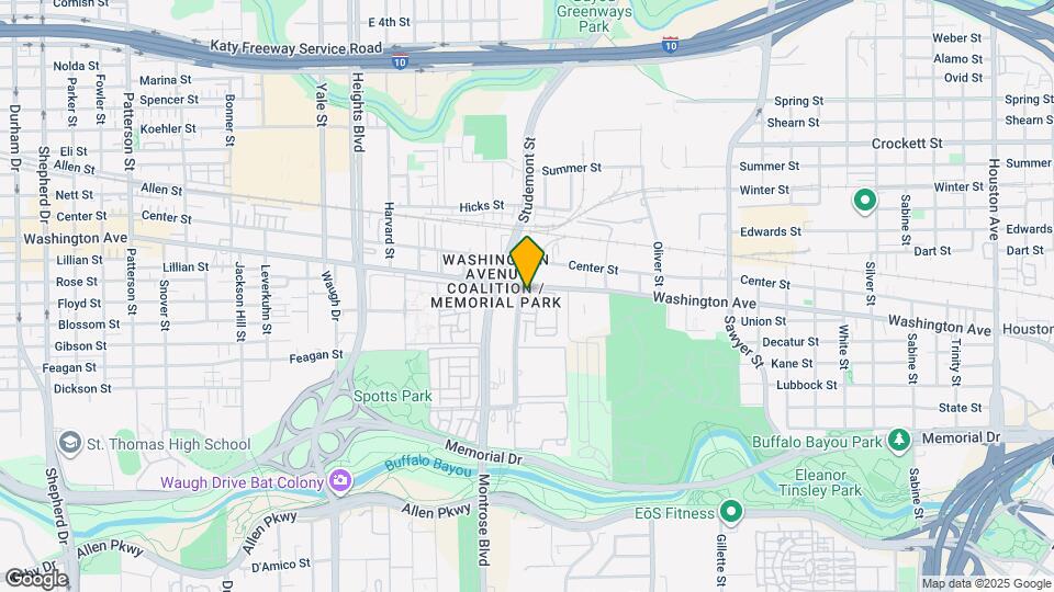 918 Memorial Heights Dr Map and Location Details