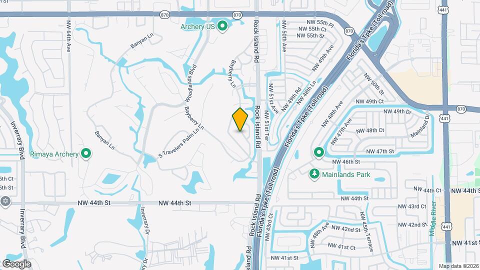 4803 Bayberry Ln Map and Location Details