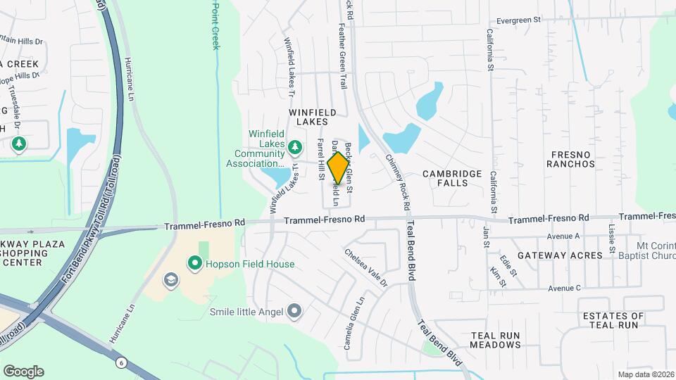 3407 Dartmouth Field Ln Mapa y Detalles de la Ubicación