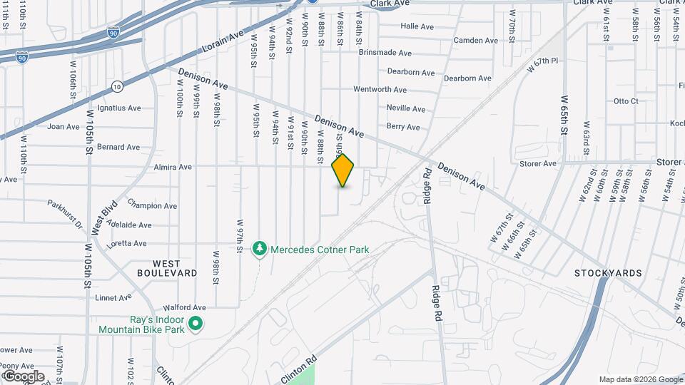 3409 W 86th St Map and Location Details
