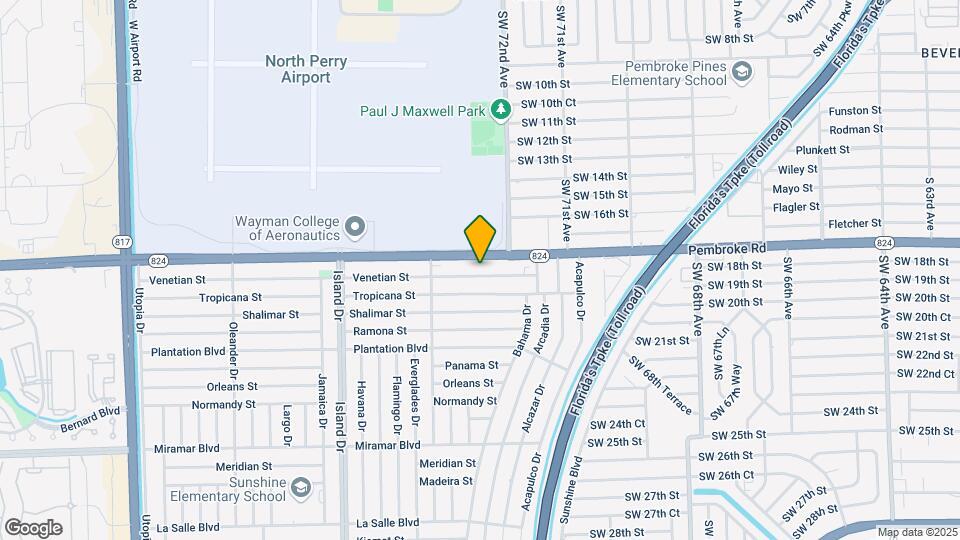 7311 Venetian St-Unit -2 Map and Location Details