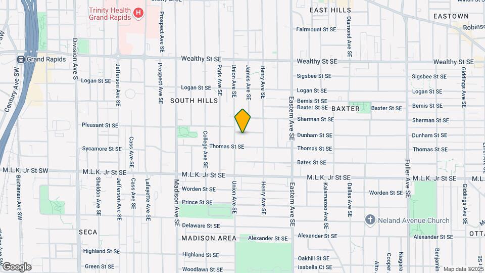612 Pleasant St SE Map and Location Details