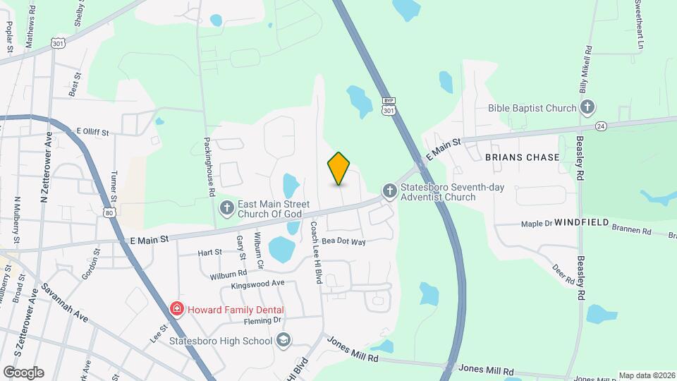 517 E Main St Map and Location Details