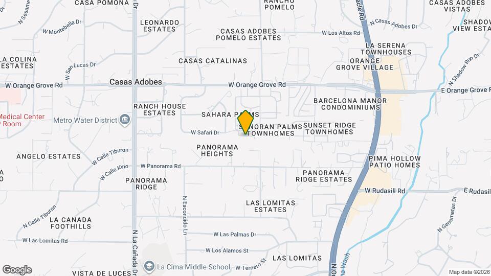 953 W Palma De Pina Map and Location Details