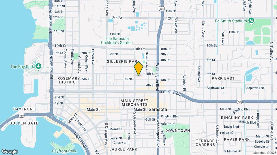 1823 5th St Map and Location Details