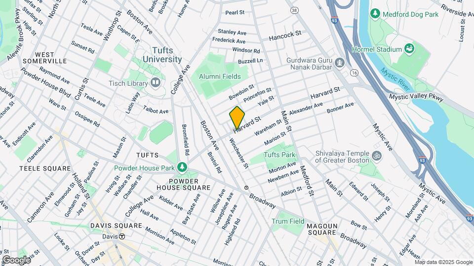 270 Harvard St, Unit 2 Map and Location Details