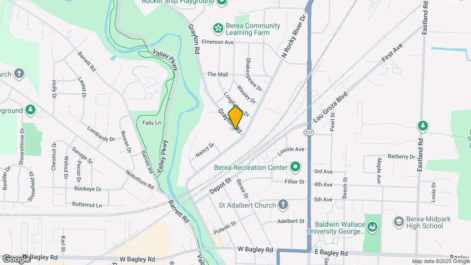 571 Grayton Rd Map and Location Details