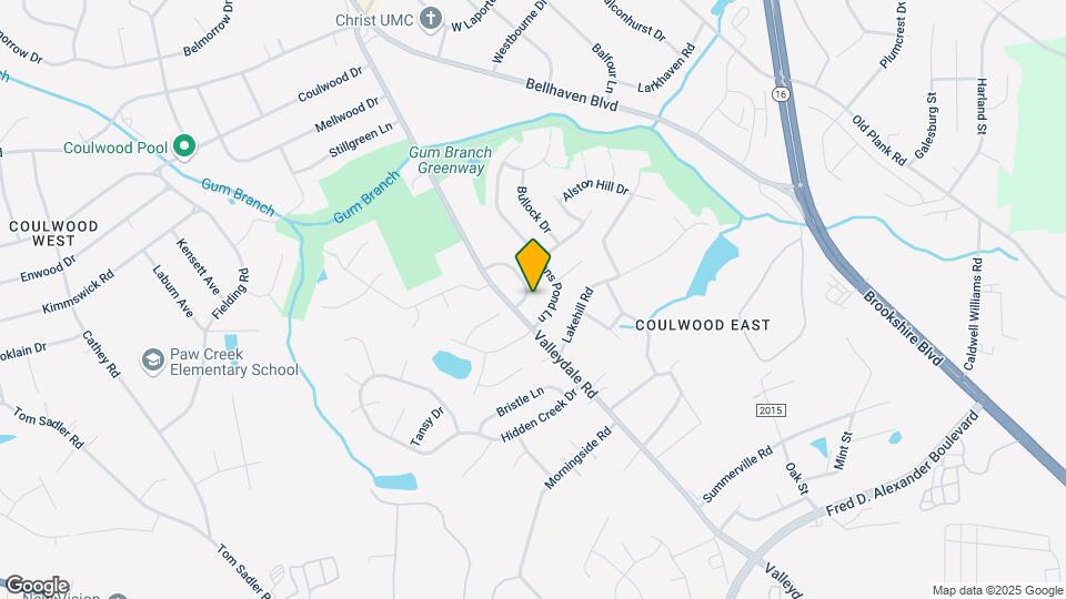 814 Oakshire Cir Map and Location Details