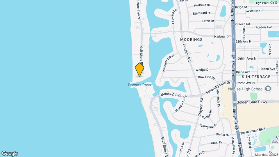 2305 Gulf Shore Blvd N Map and Location Details