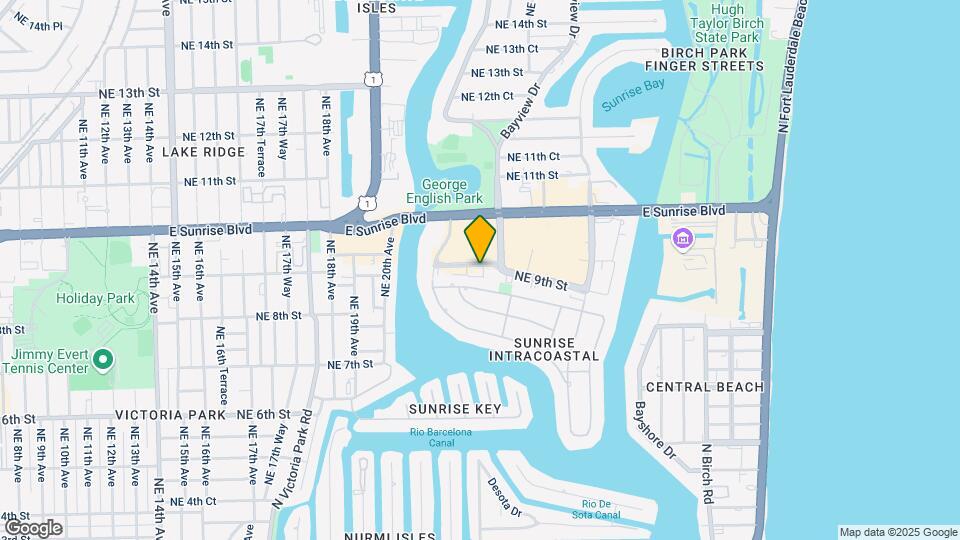 2340 NE 9th St, Unit 103 Mapa y Detalles de la Ubicación